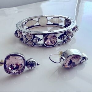 Brighton bangle and earrings